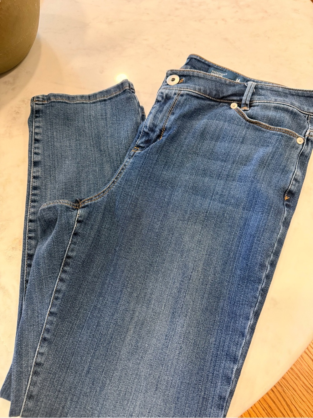 Classic J. Jill’s Blue Jeans - Comfortable Mid-Rise Stretch